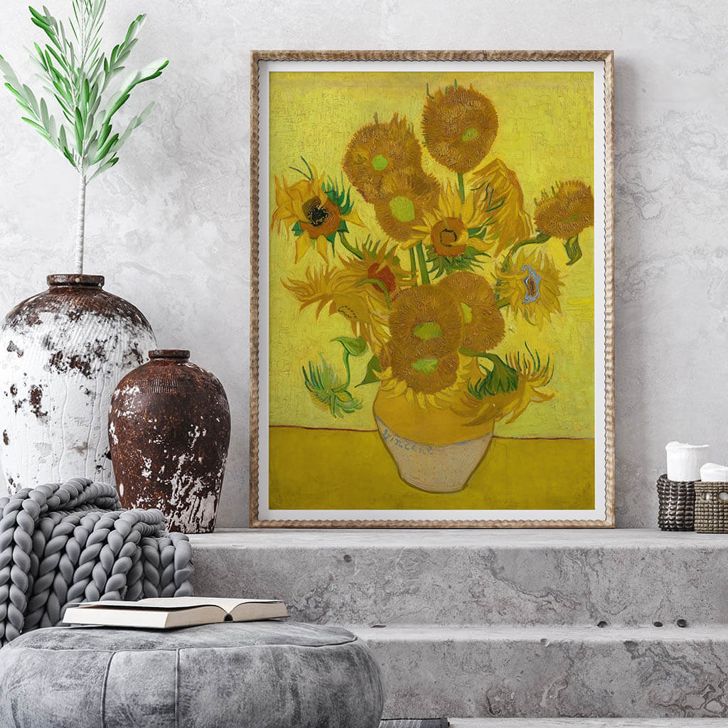 Sunflowers Digital Wall art