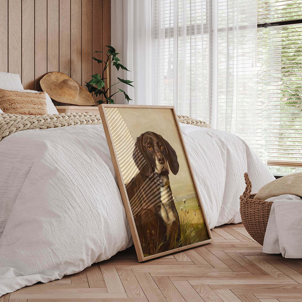 Portrait Paintings of Dogs by Caspar von Reth