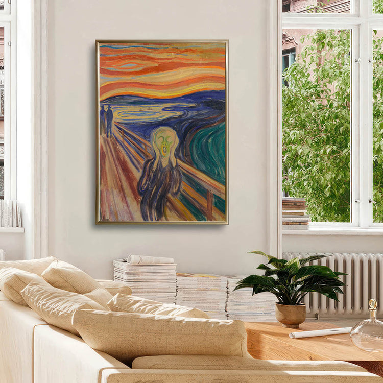 The Scream Downloadable Wall art
