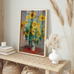 Bouquet of Sunflowers Digital Wall art