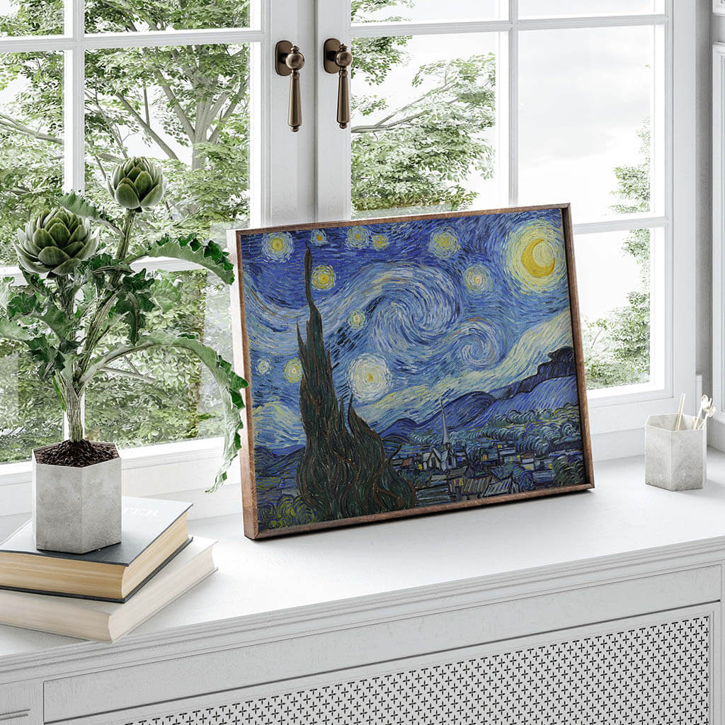 The Starry Night 1889 Artwork