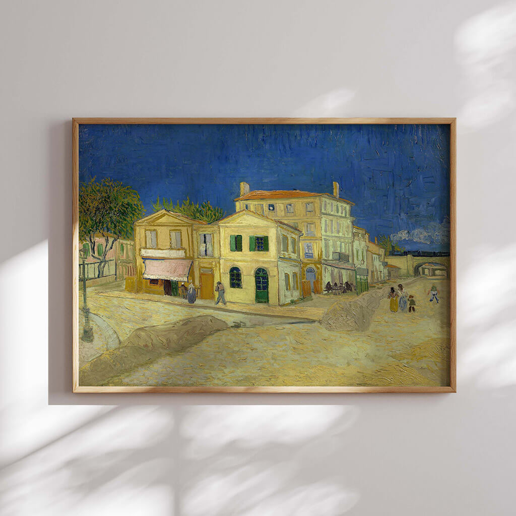 The Yellow House Downloadable Wall art