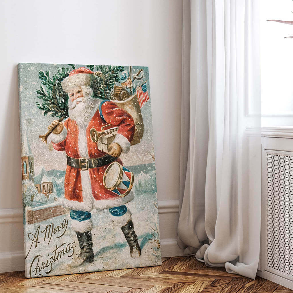 Santa Claus Digital Art Prints