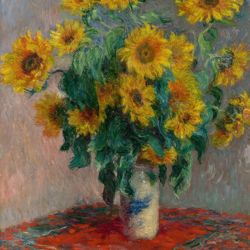 Bouquet of Sunflowers Printable Wall Art