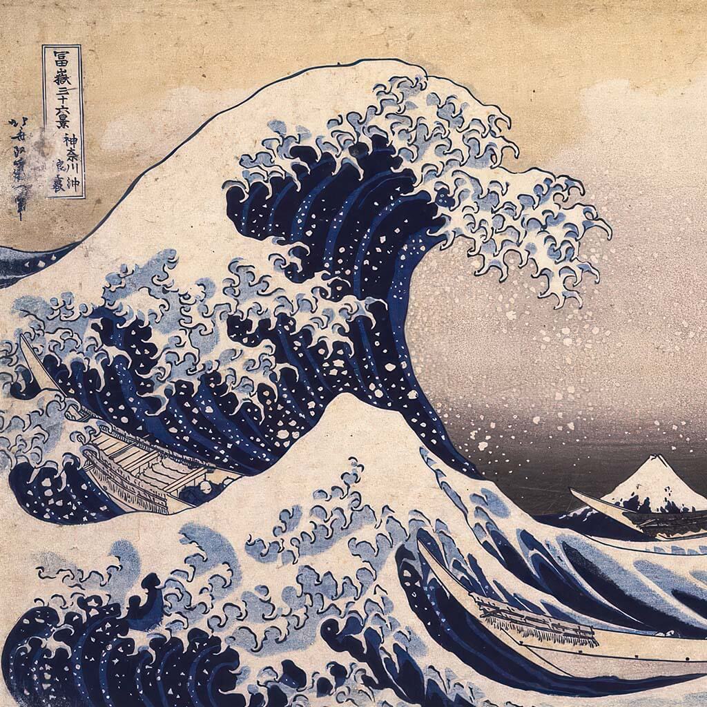 The Great Wave off Kanagawa Printable Wall Art 