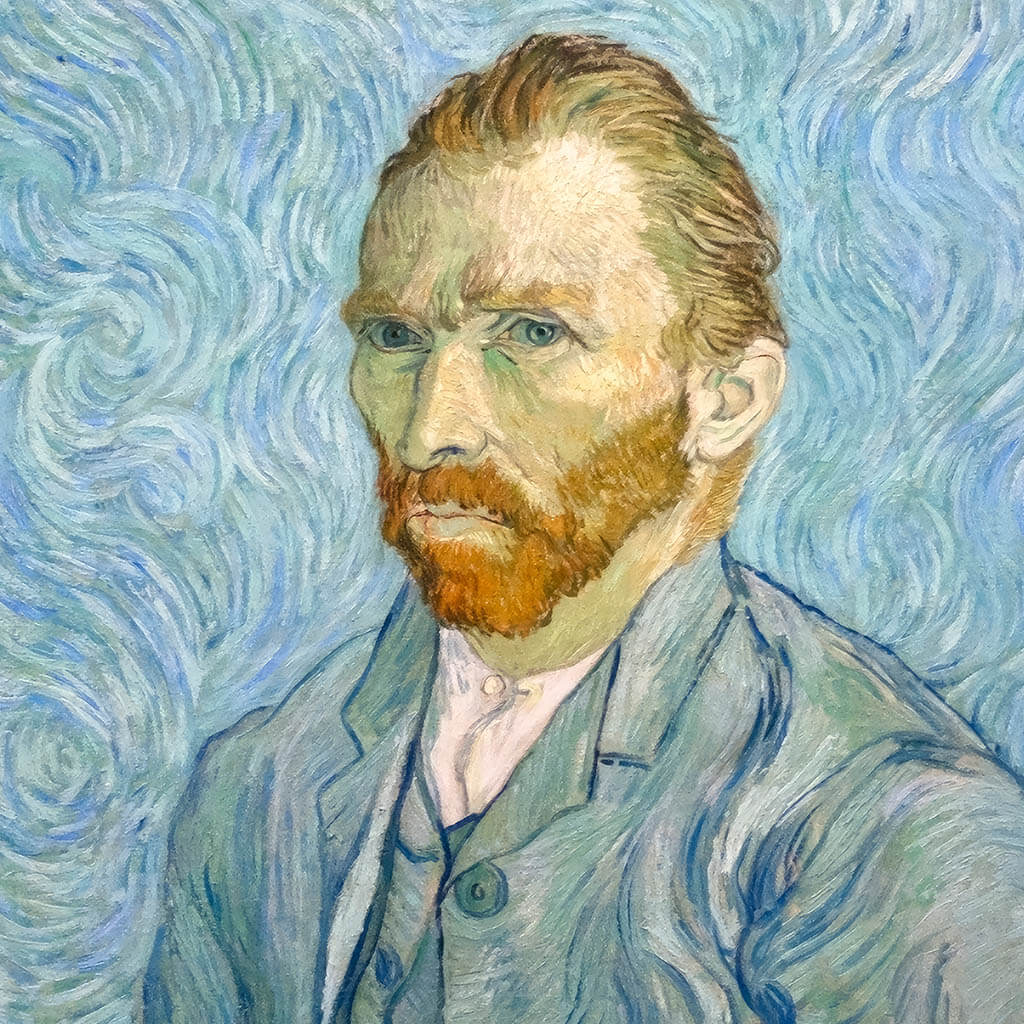 Van Gogh Self-Portrait Art Painting