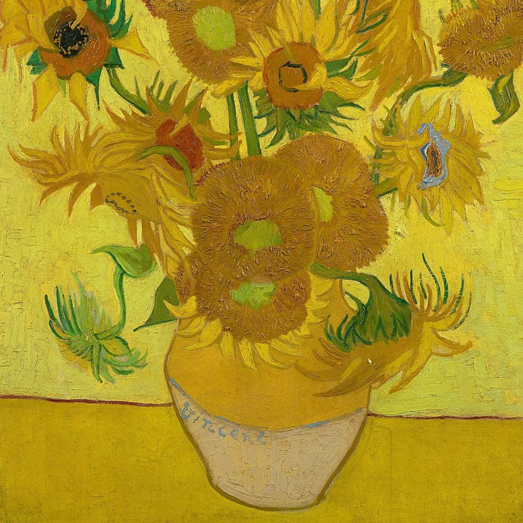 Sunflowers Art Painting