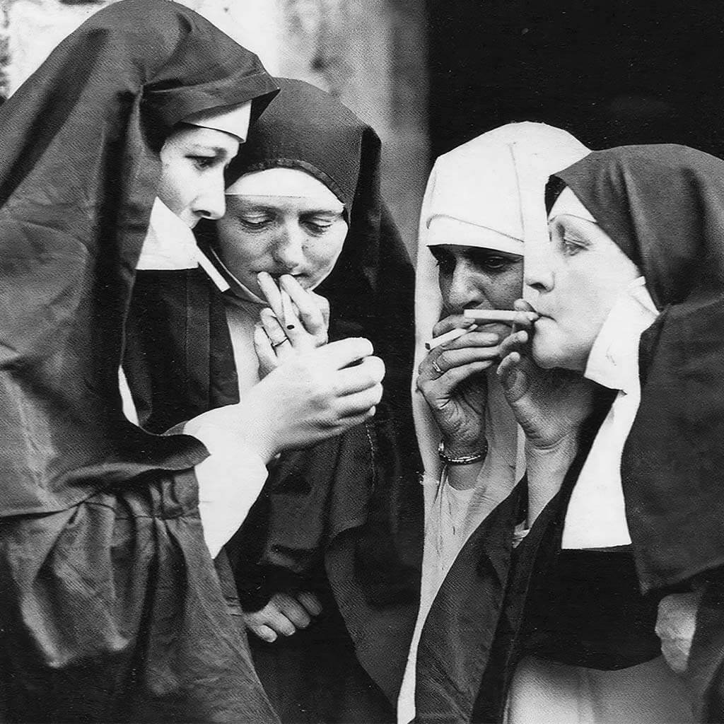 Nuns Smoking