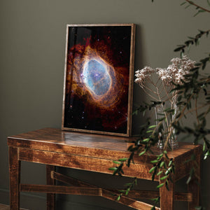 Southern Ring Nebula Digital Poster