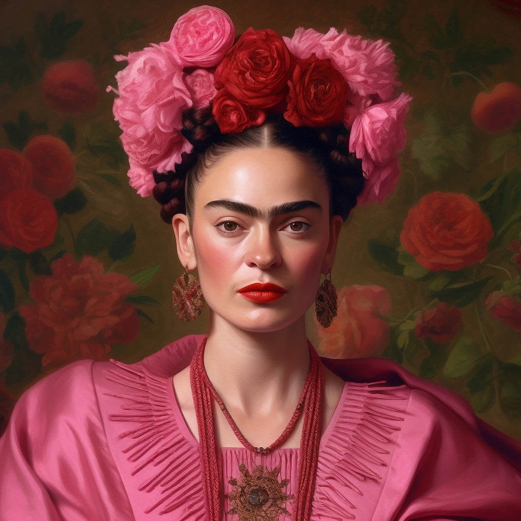 Frida kahlo Portrait Downloadable Wall art