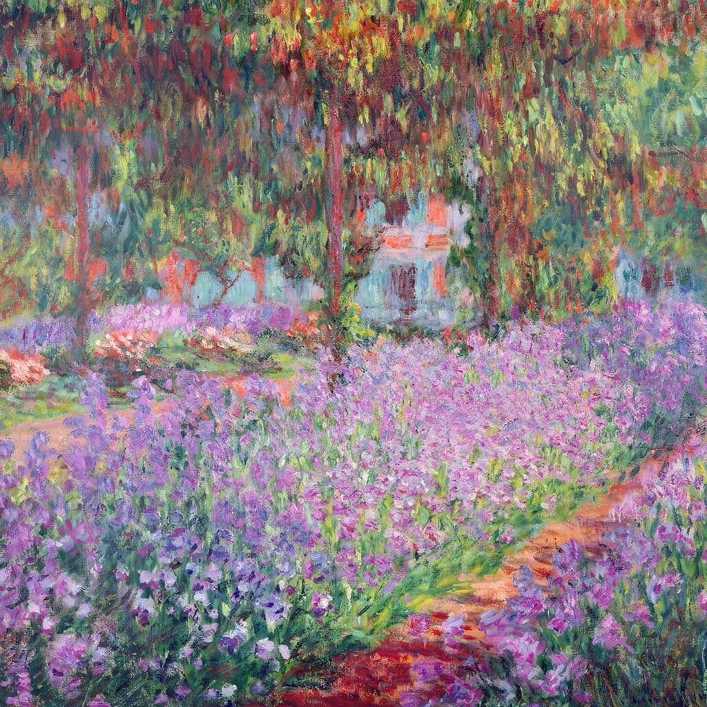 The Artists Garden at Giverny Digital Art