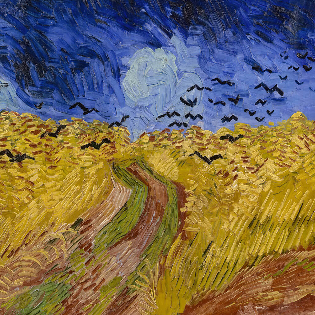 Wheatfield With Crows Printable Wall Art
