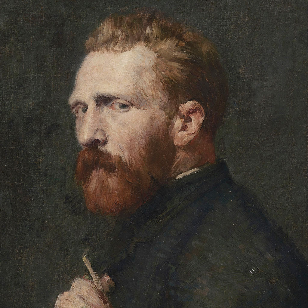 Portrait of Van Gogh Art Painting