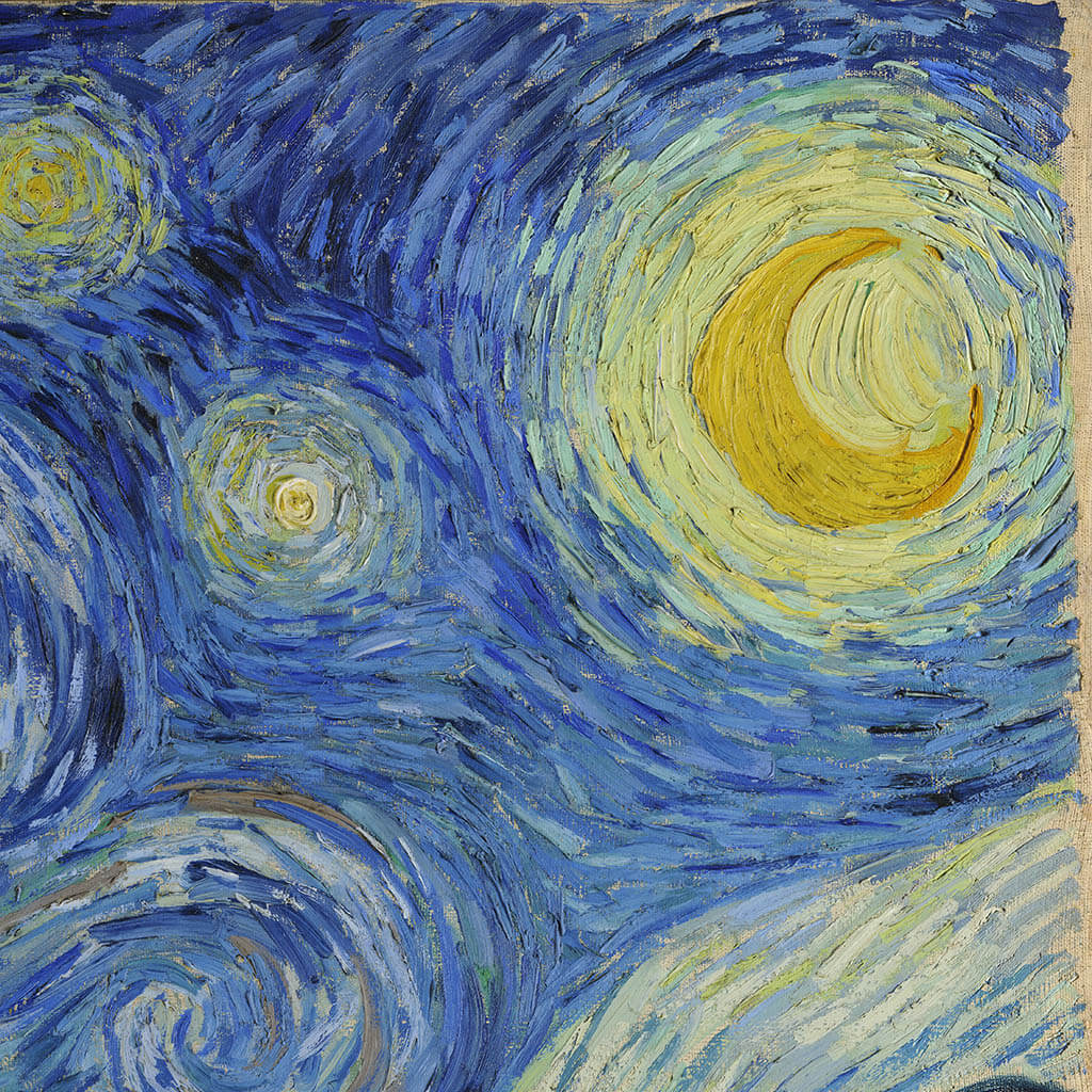 The Starry Night 1889 Art Painting