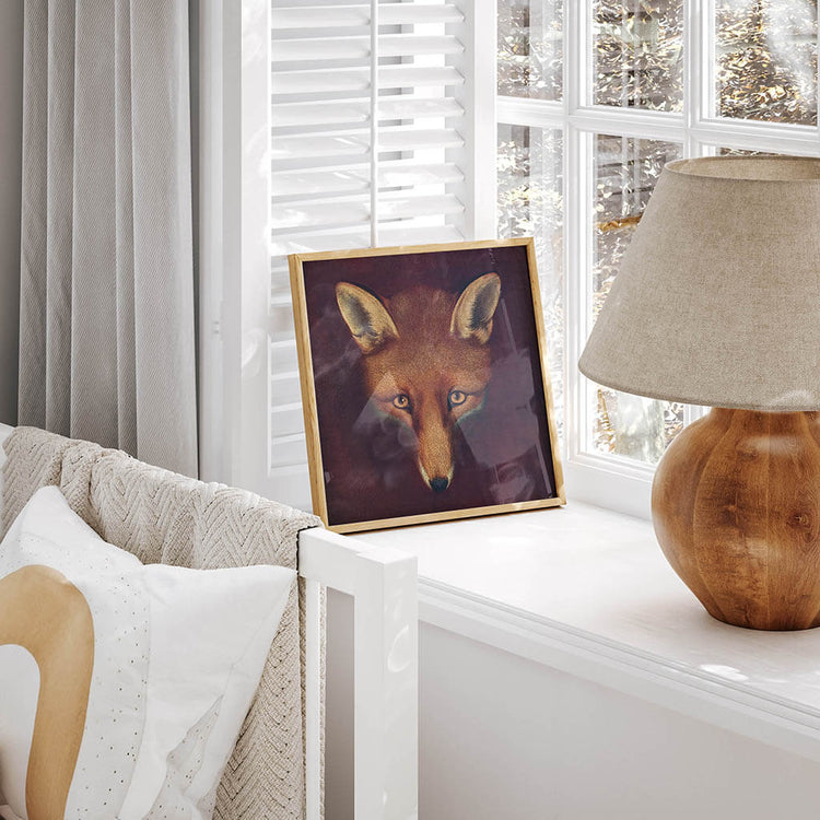 Fox Head by Reinagle Printable Poster