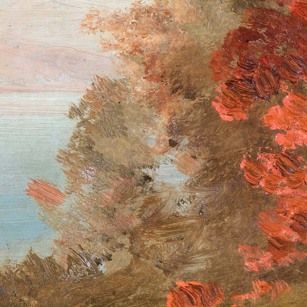 Woodland Scene in Autumn Digital Art