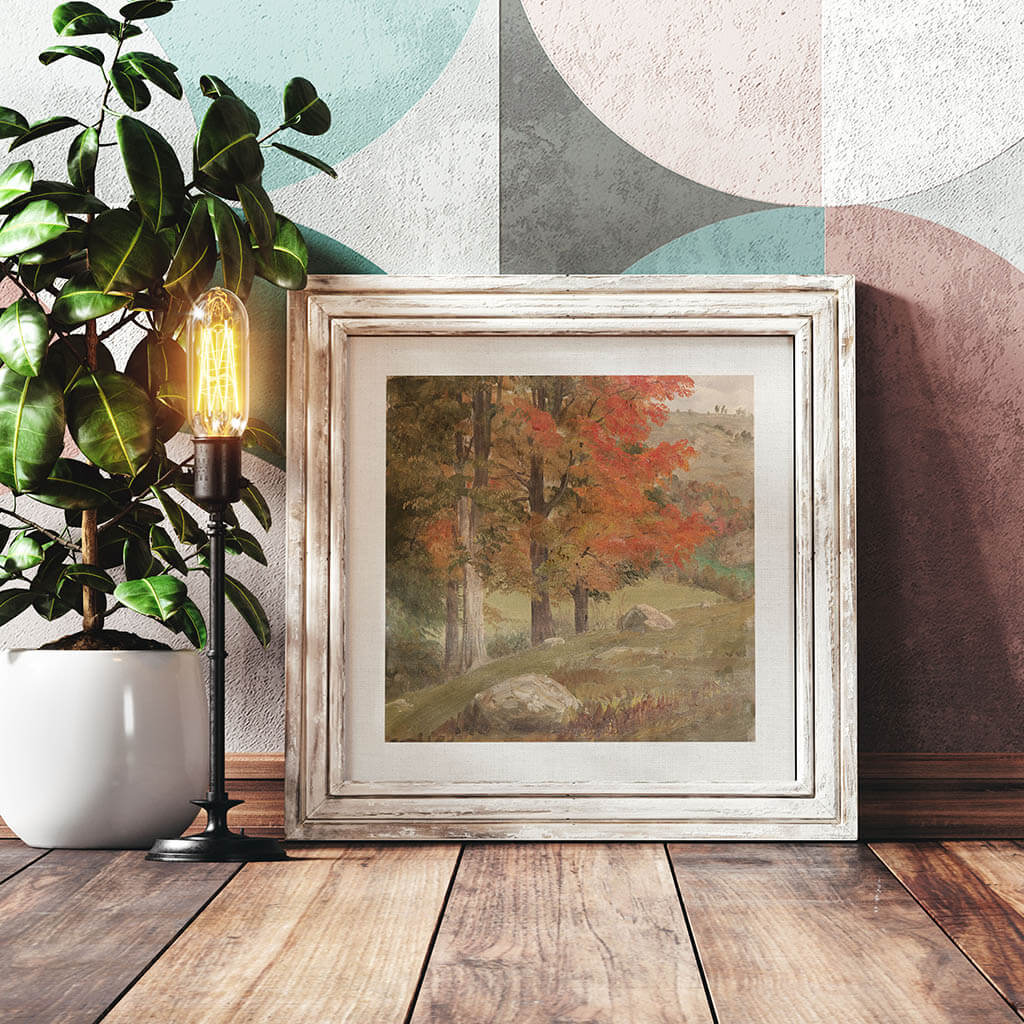 Autumn Woods Printable Wall art
