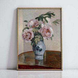 A Vase of Peonies Printable Wall Art