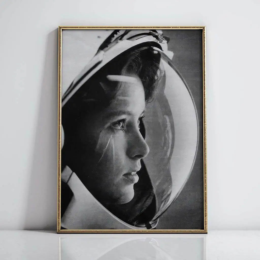 Anna Fisher, Astronaut Closeup Artwork