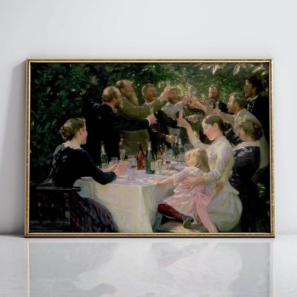 Artists' Party at Skagen Printable Wall Art