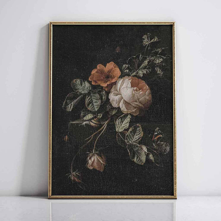 Autumn Roses Wall Decor