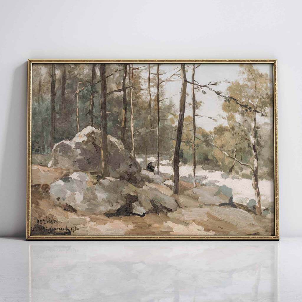 Barbizon Woods Art Prints