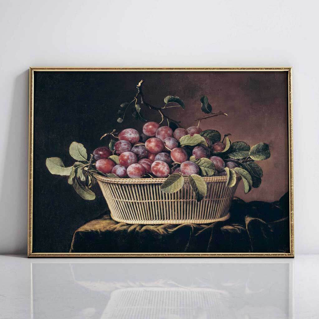 Basket of Plums