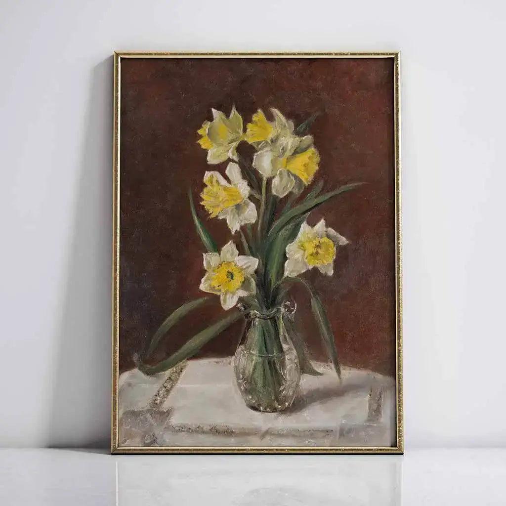 Vintage Daffodil Downloadable Art