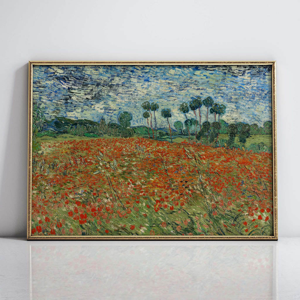 Field Of Poppies Auvers Sur Oise