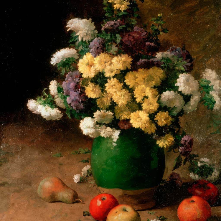 Flowers And Fruit Artwork