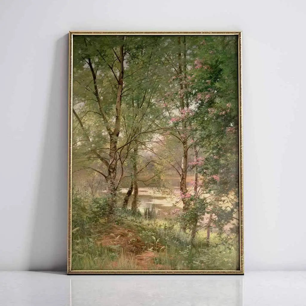 In A Fairy Woodland Downloadable Wall art