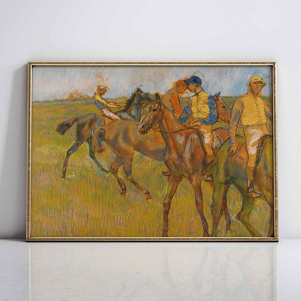 Jockeys on Horseback Artwork