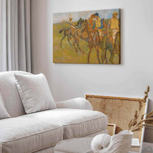 Jockeys on Horseback Wall Decor