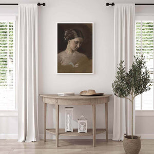 Lady in Reverie Wall Art