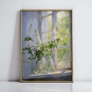 Lavender Flowers-Wall Art