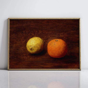 Lemon and Orange Artwork  