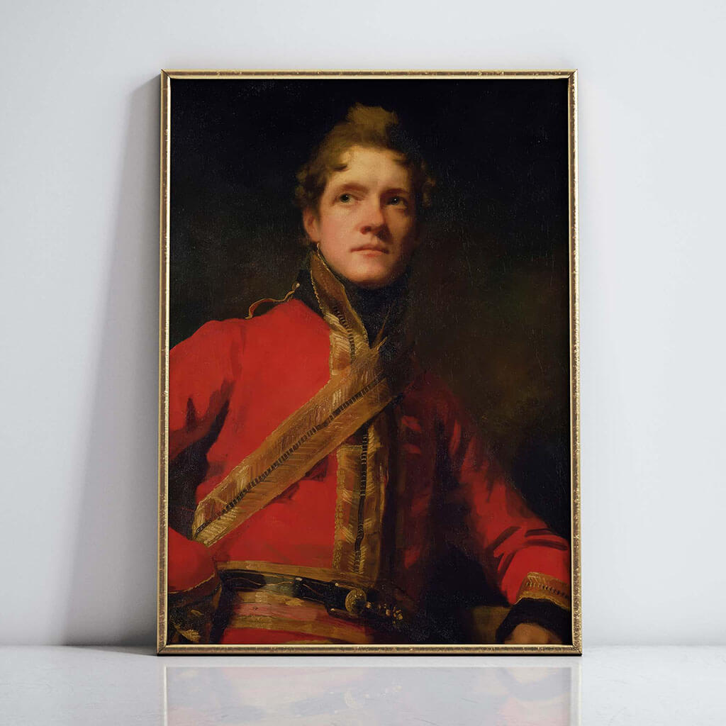 Lieutenant Colonel Morrison Portrait Downloadable Painting