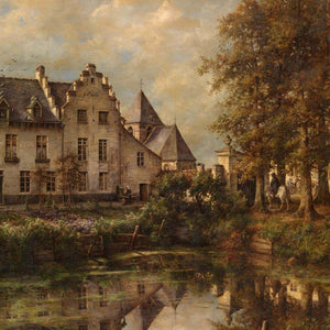 Manor in Brabant Art Print