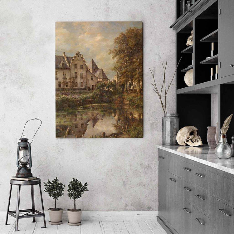 Manor in Brabant Printable Wall Art