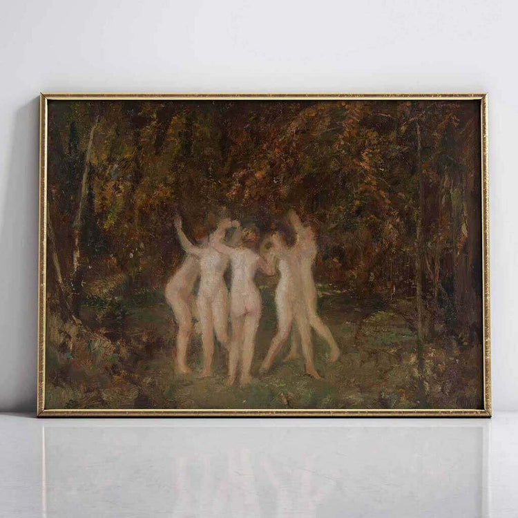 NymphsIn The Forest Digital Art Prints