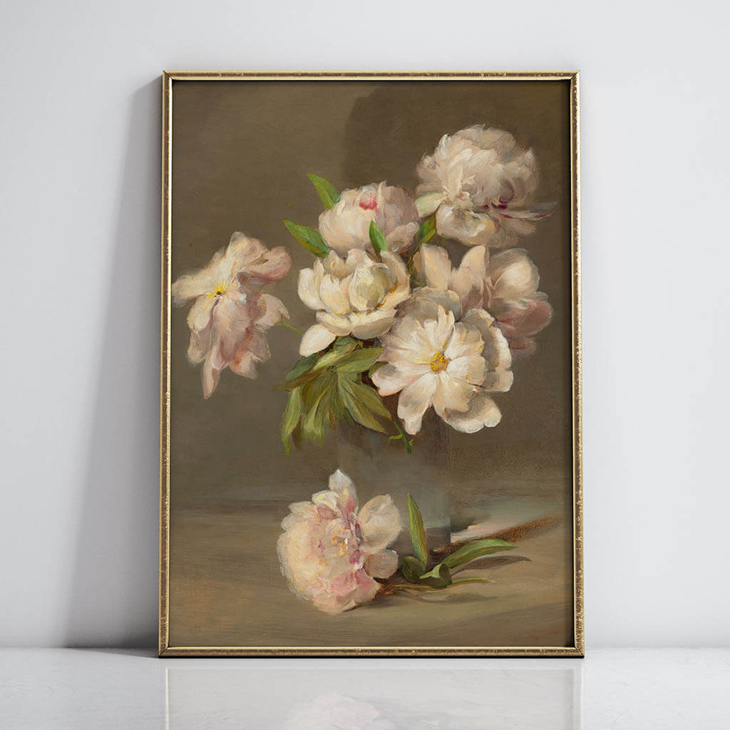 Peonies in a Vase