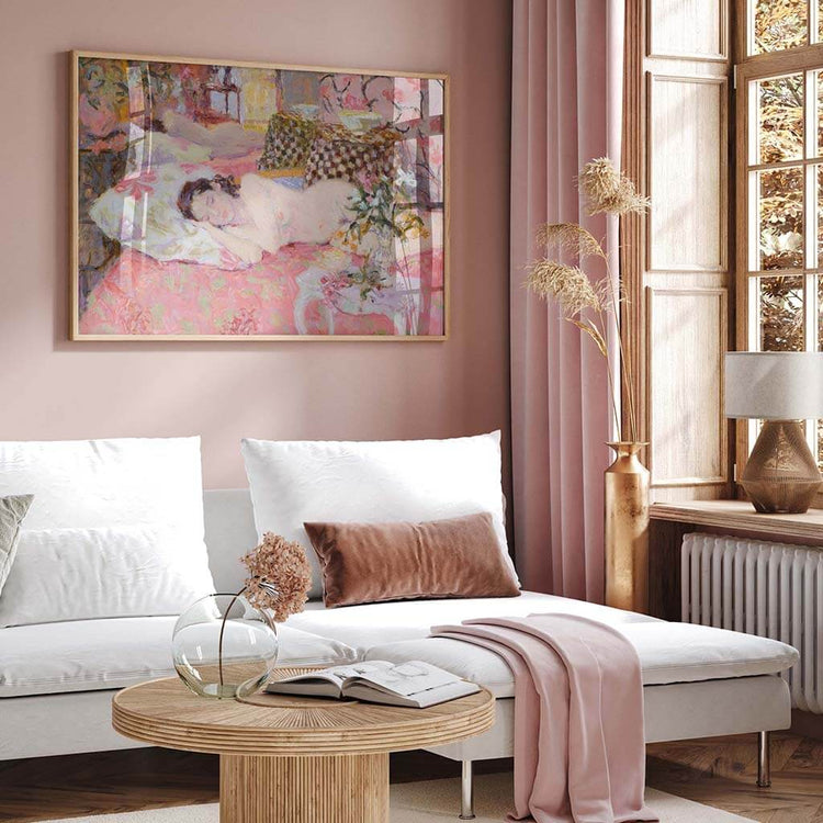 Pink Afternoon Digital Painting