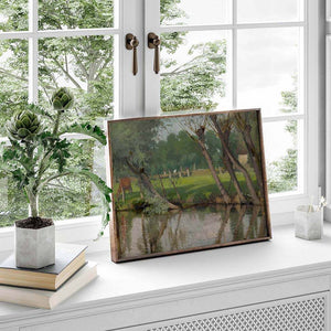 Reflection by the Pond Wall Art