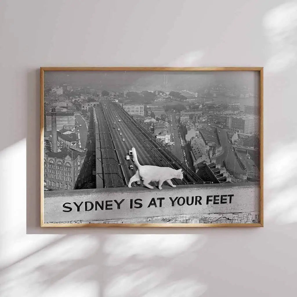 Sydney is at your feet Printable Wall art