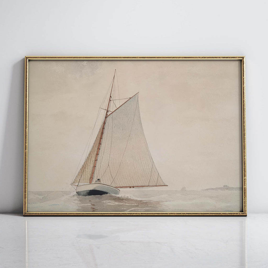 Sail Away  Digital Wall Art