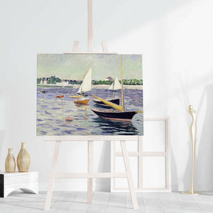 Sailing Boats at Argenteuil Wall Art