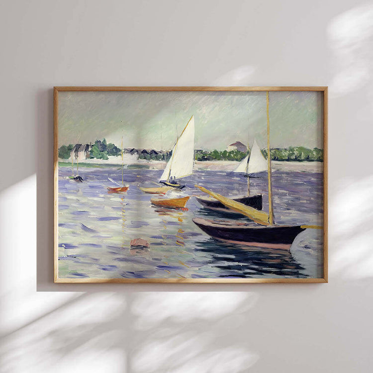 Sailing Boats at Argenteuil Printable Art