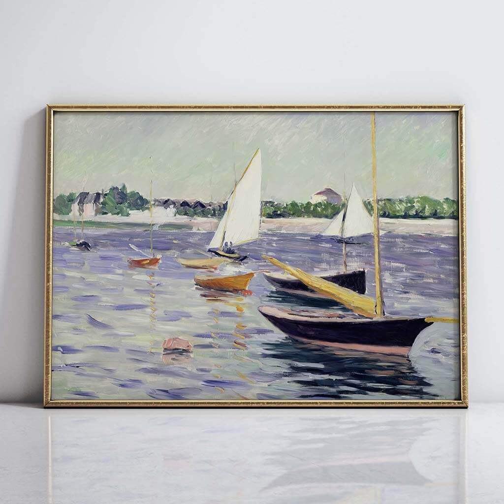 Sailing Boats at Argenteuil Wall Decor