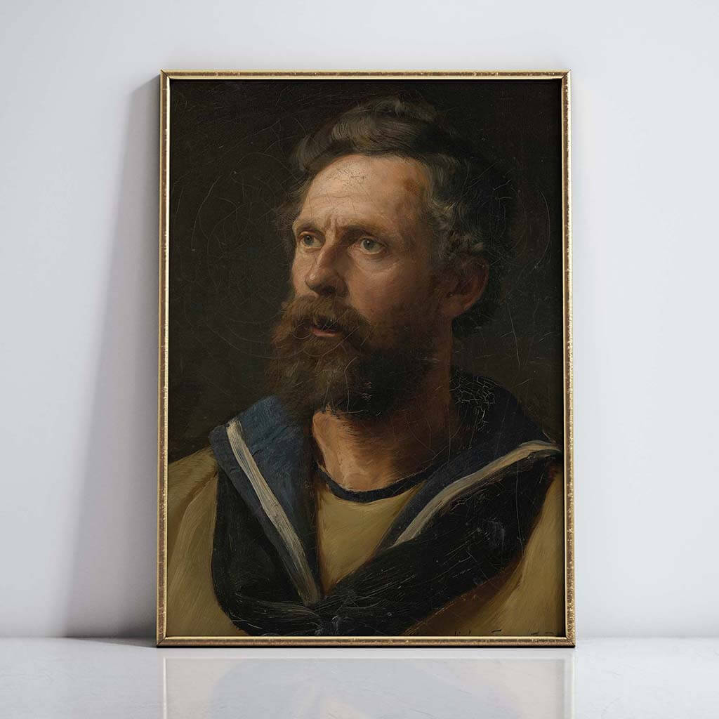 Sailor Portrait Downloadable Wall Art