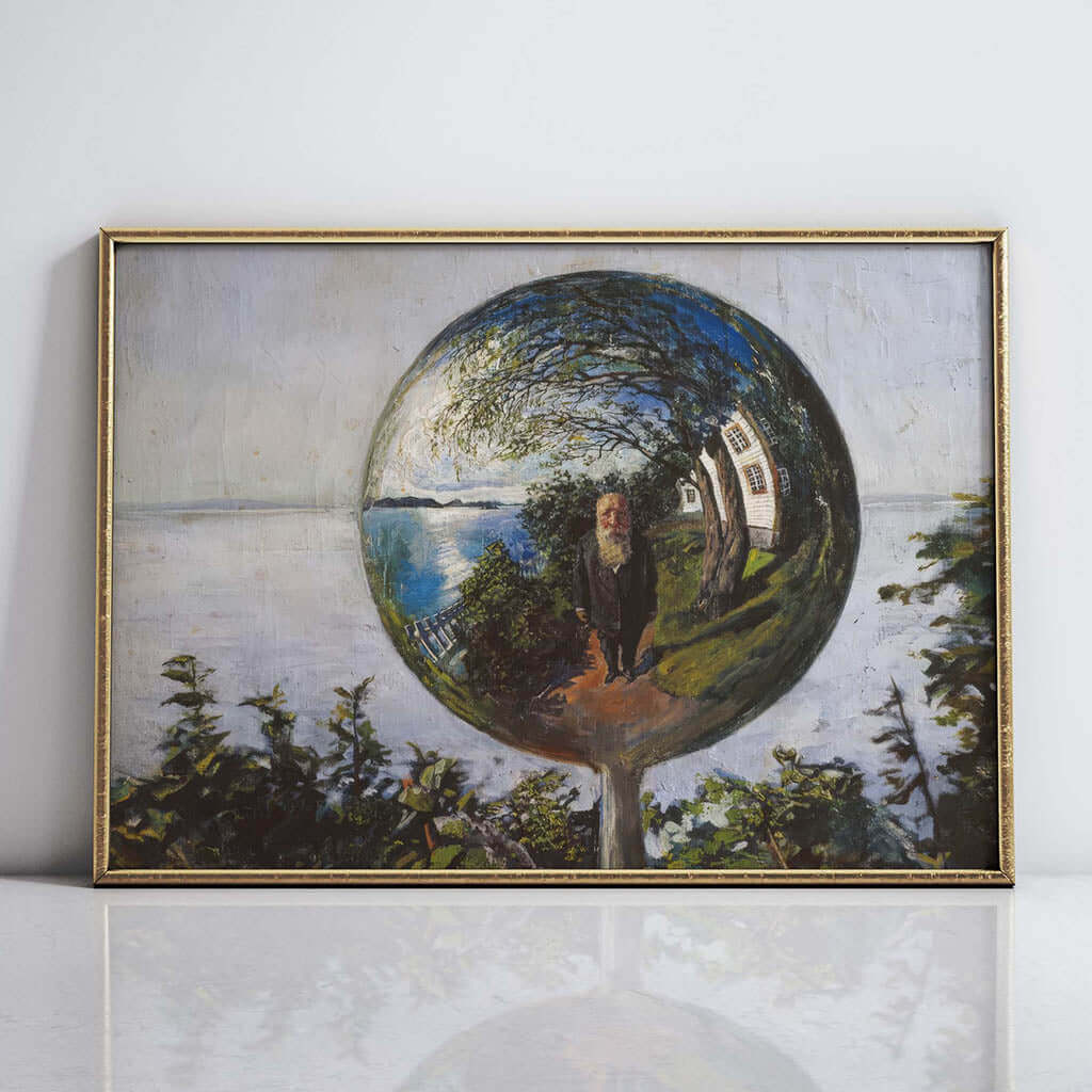 Self Portrait In A Glass Ball